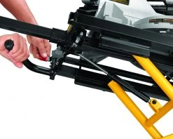 DeWalt Accessoires Scie Sur Table DE7260-XJ Piètement Roulant Pour Scie à Onglets Radiale -Scies Soldes de7260 xj pietement roulant pour scie a onglets radiale 5